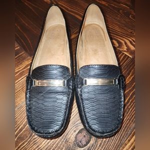 Naturalizer Gadget flats, Black Snake sz 39/9